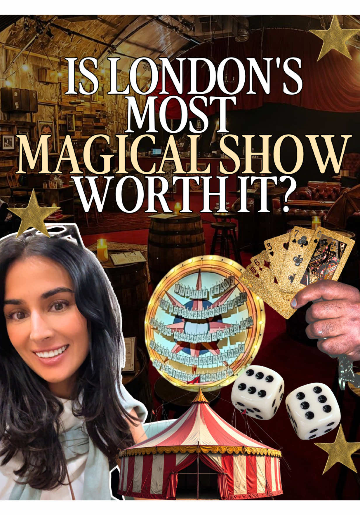 Sleight of hand at the Magician's Table — video still by Tania | London Guides ✨