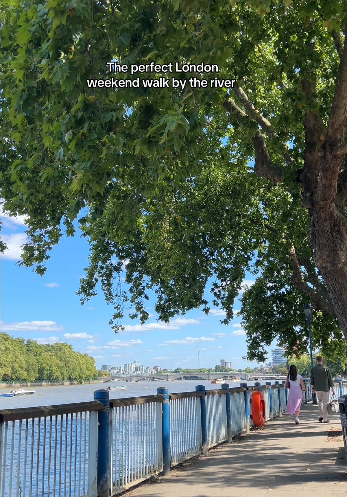 Slow down along the riverbank from Barnes to Putney — video still by In The Borough 💌 London Life