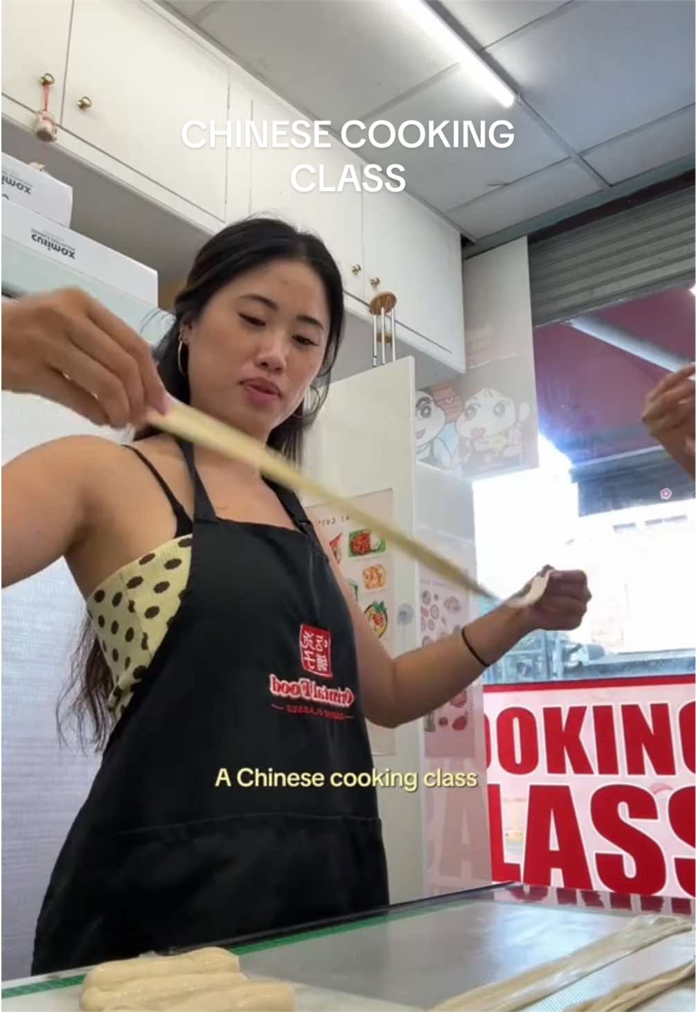 Cook noodles, dumplings or bao from scratch — video still by CORRINA