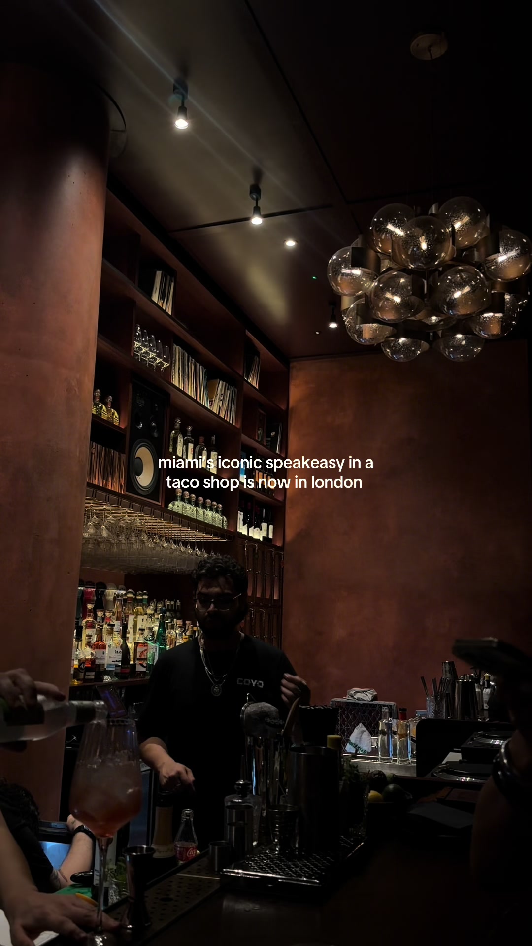 Tacos out front, tequila den out back — video still by lo in london