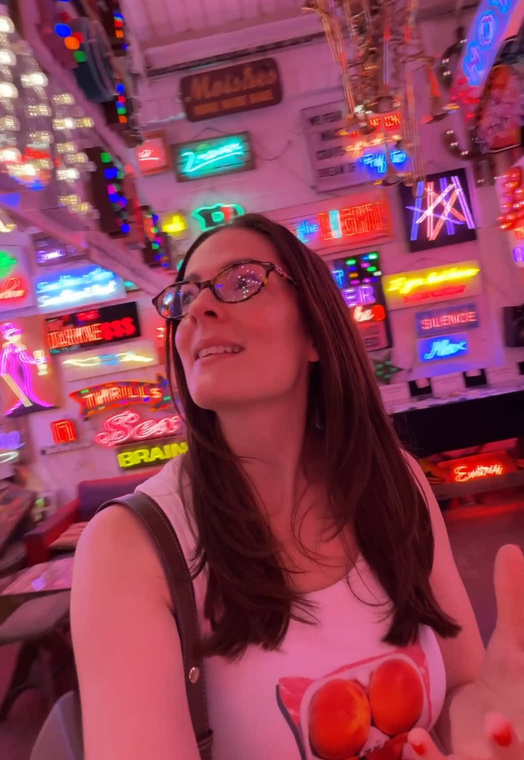 Lose yourselves in neon light — video still by katewinney_