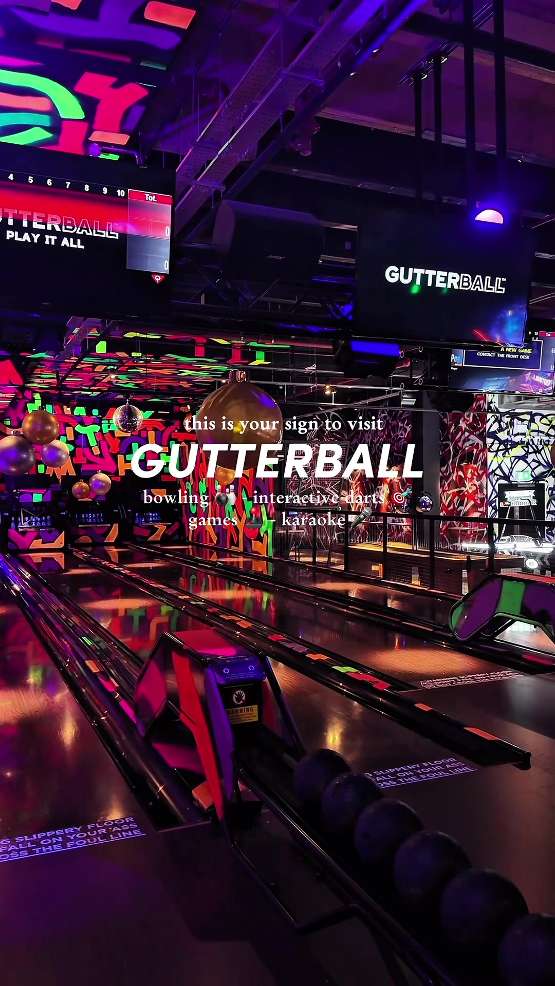 Bowling, karaoke, and a proper games night — video still by whitneyyy
