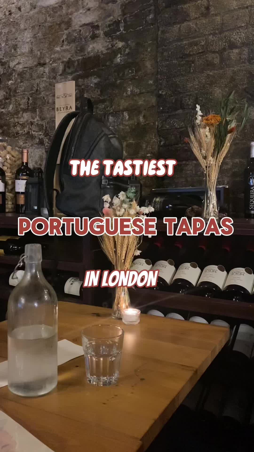 Rustic Portuguese plates for two — video still by Phoebeatsss