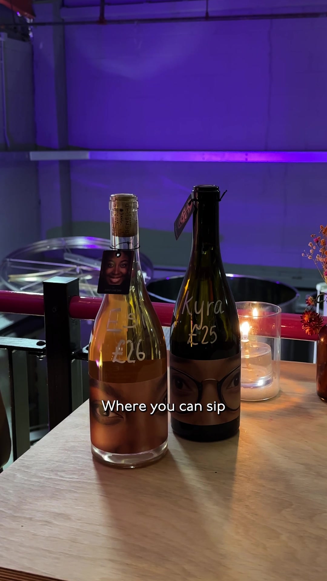 Pour another glass at this urban winery — video still by The Eades
