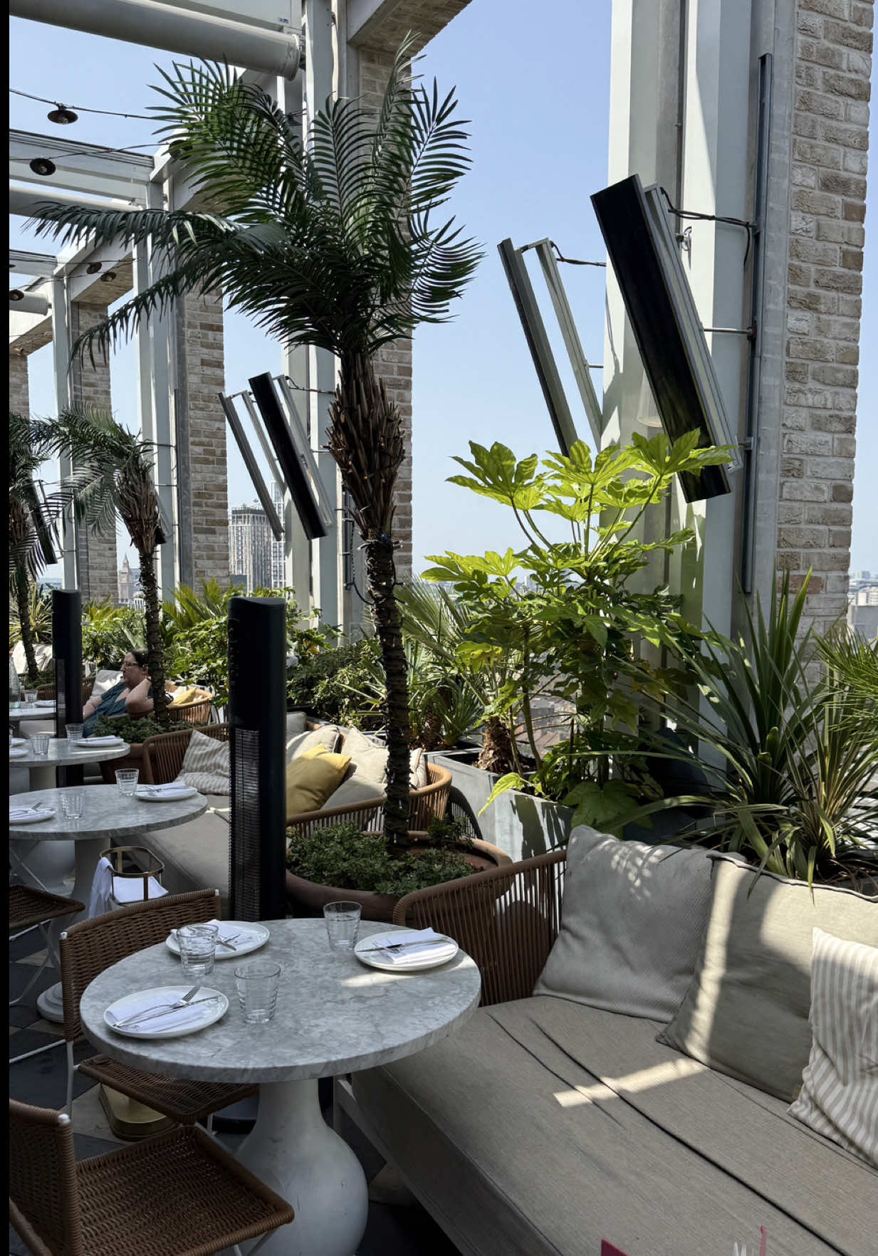 London's longest terrace, skyline and seafood included — video still by Plush life