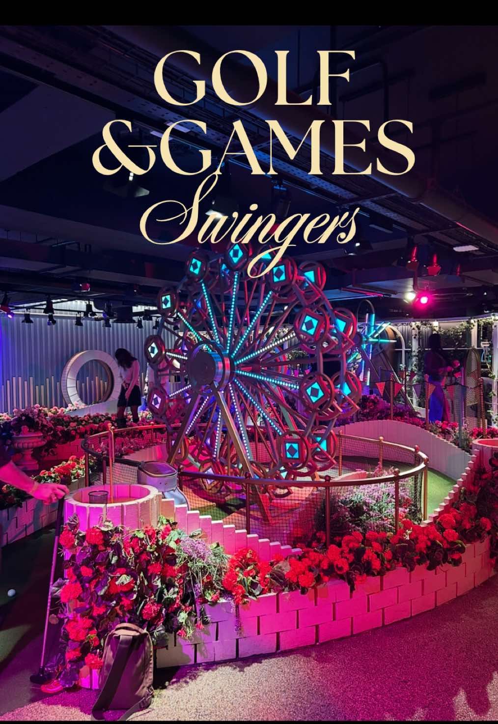 Mini golf and carnival games in the West End — video still by Dhanyaa